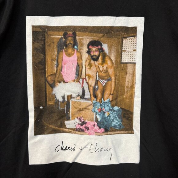 Cheech & Chong 90's Era Photo Print Long Sleeve T-Shirt Small - Picture 2 of 3